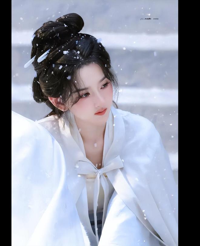 雪景中宋祖儿司宫令剧照，氛围感满分  第1张