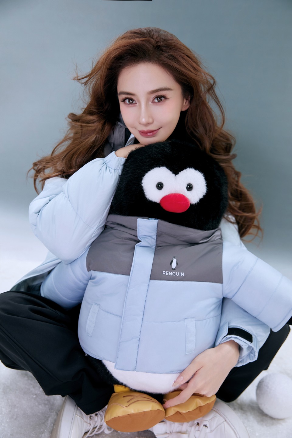Angelababy雪絮轻舞眉眼含光 酿成眸里的温柔诗行  第10张
