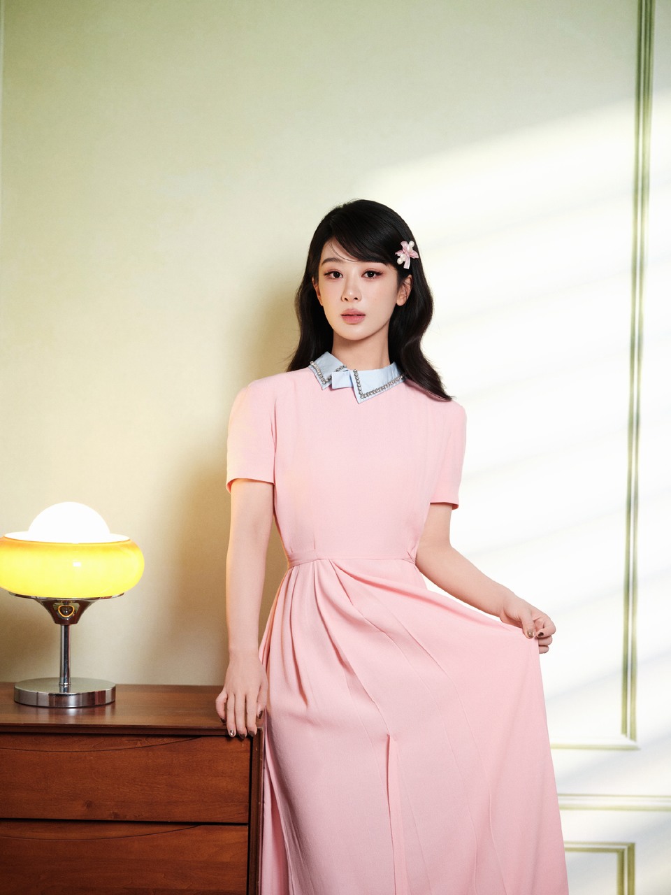 杨紫与芬芳相融的暖意 带来百分百的甜