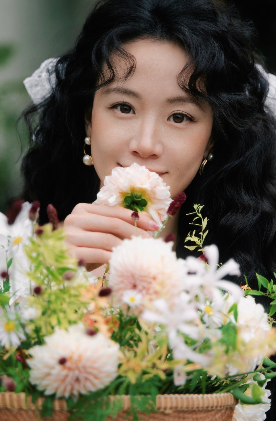 李梦晨曦薄雾如画梦境 公主裙勾勒自在绽放的姿态  第7张