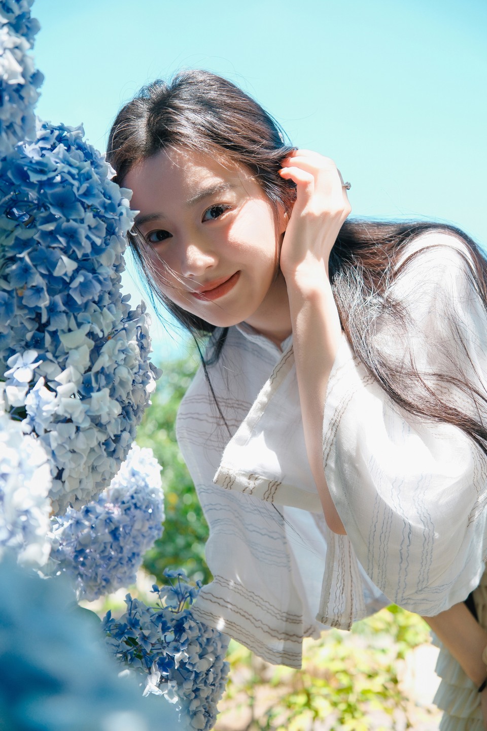 包上恩浪漫绣球花海之梦 静待一场浪漫邂逅