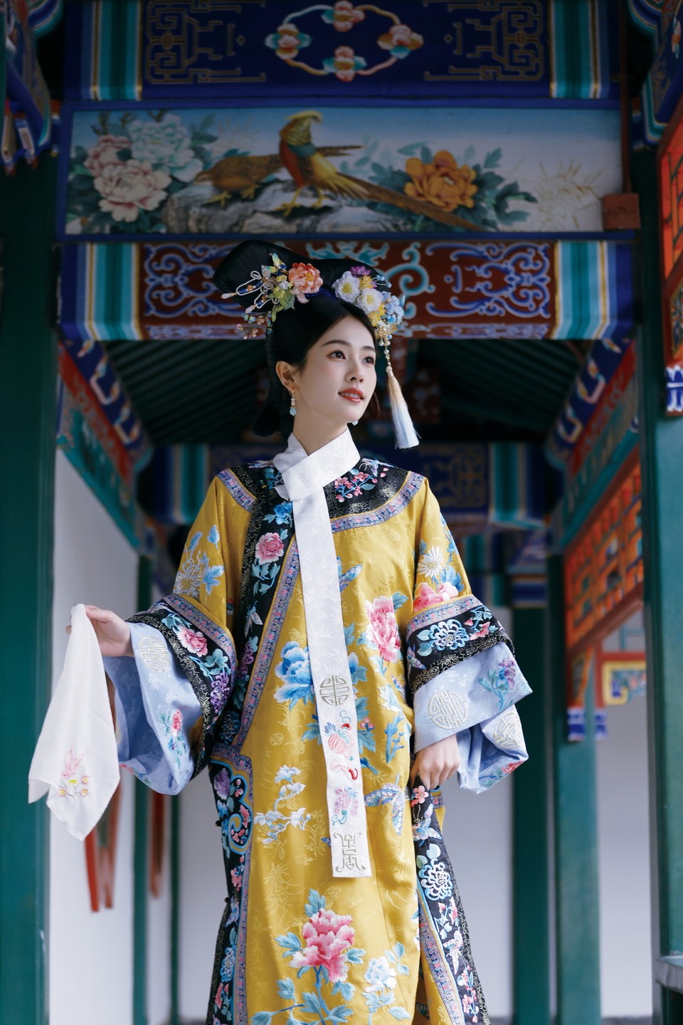 白鹿清宫古韵莞尔嫣然 回眸杏花微雨沉浸灵动美感  第1张