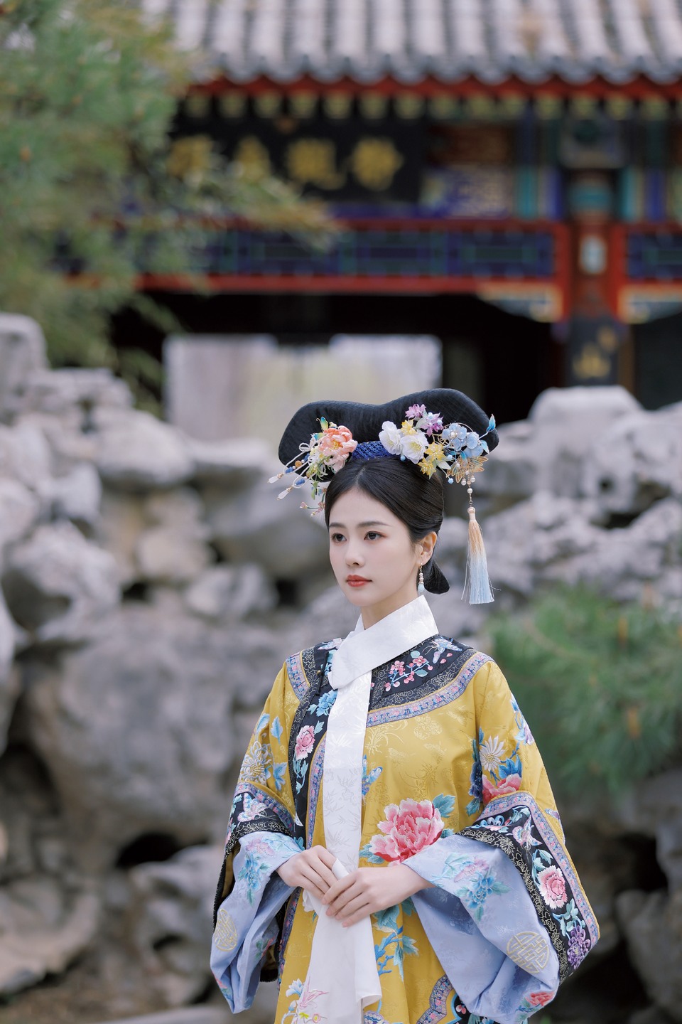 白鹿清宫古韵莞尔嫣然 回眸杏花微雨沉浸灵动美感  第8张