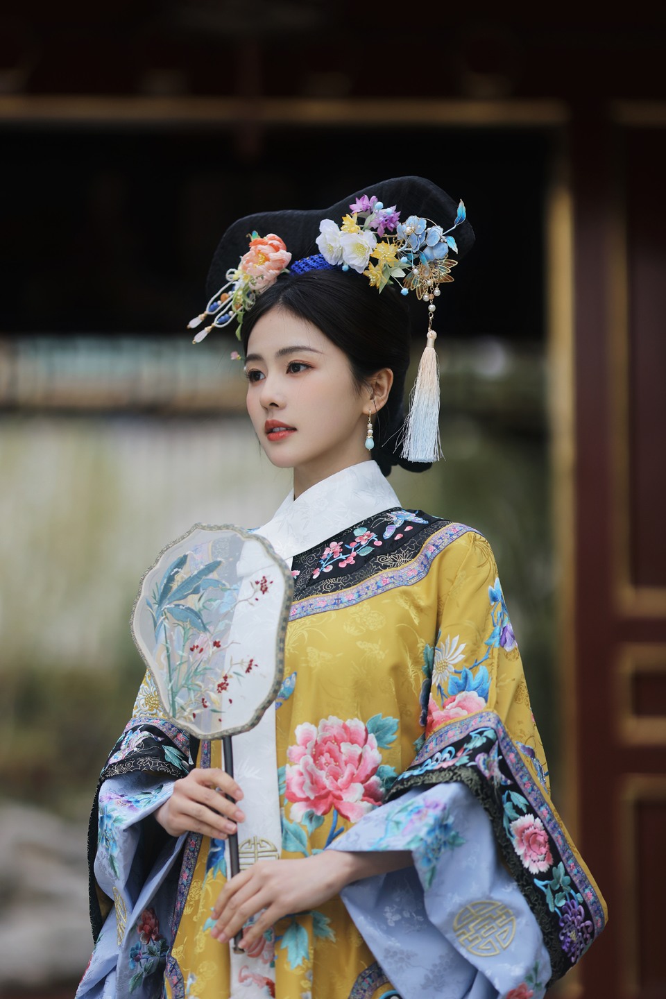 白鹿清宫古韵莞尔嫣然 回眸杏花微雨沉浸灵动美感  第5张