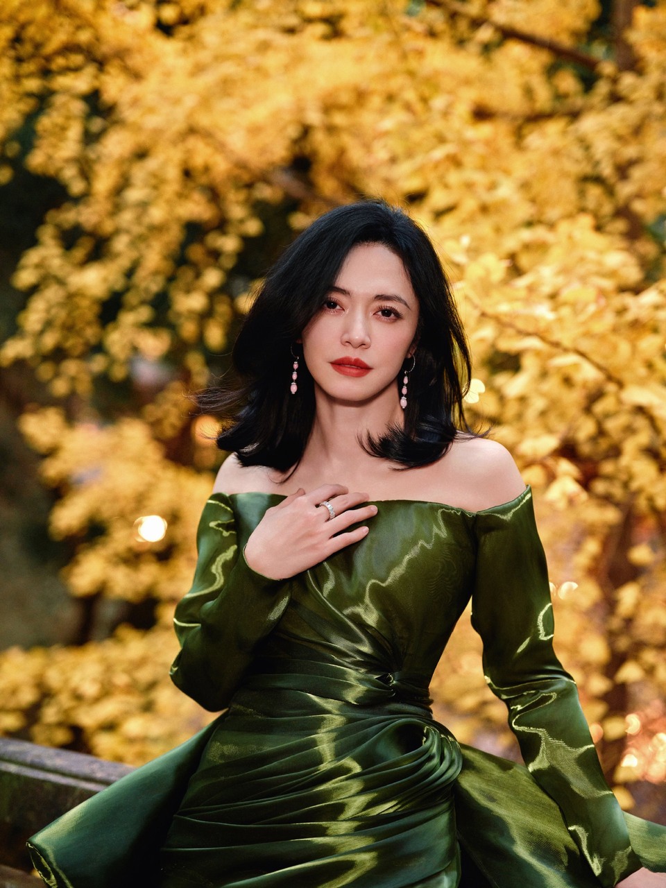 姚晨绿意蔓延静谧而灵动 走入流动的光影故事  第2张