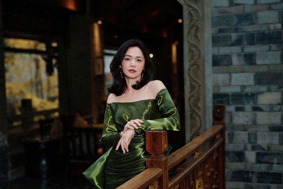 姚晨绿意蔓延静谧而灵动 走入流动的光影故事  第5张