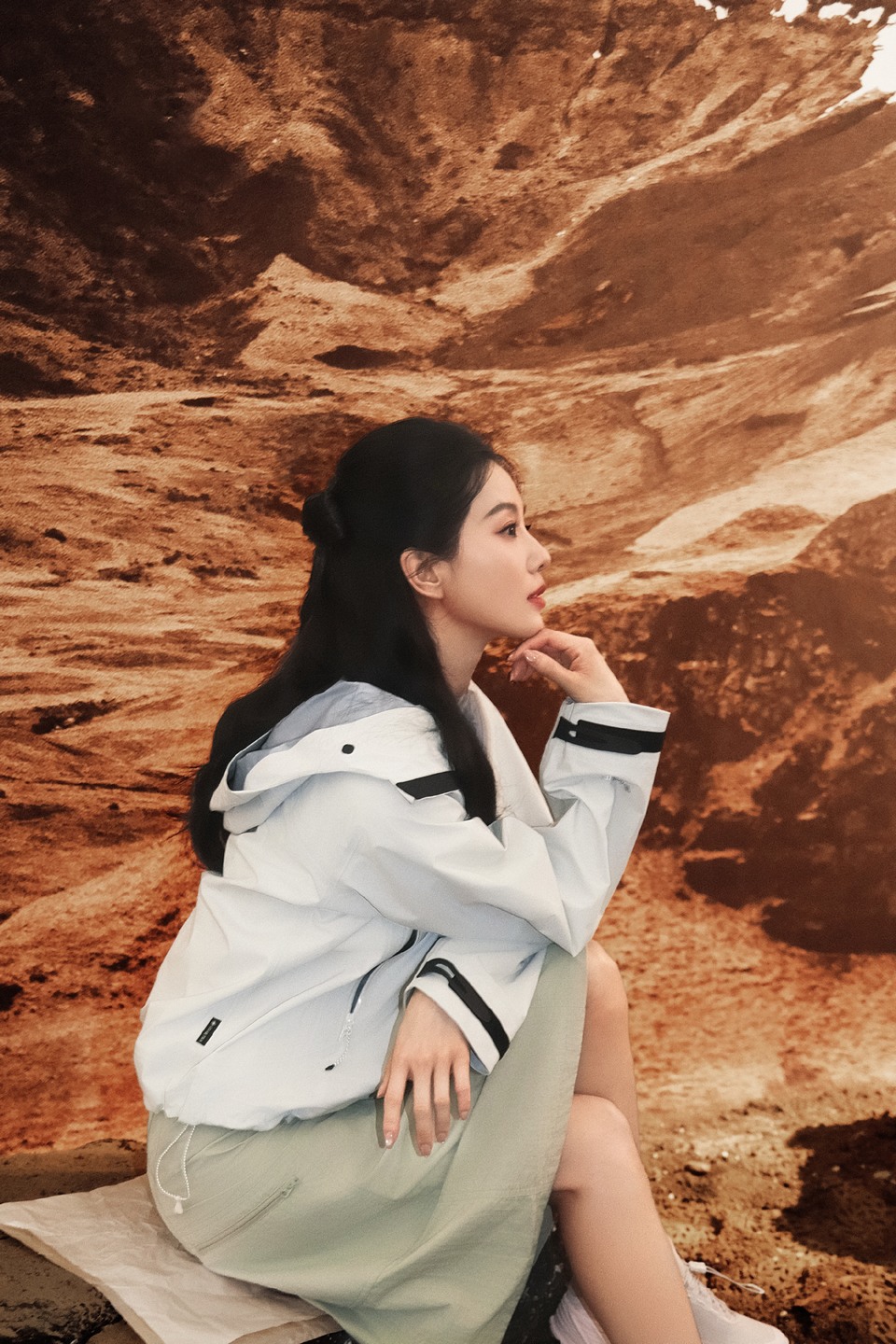 刘诗诗迈入自然秘境 一呼一吸间治愈在自然里永续  第8张