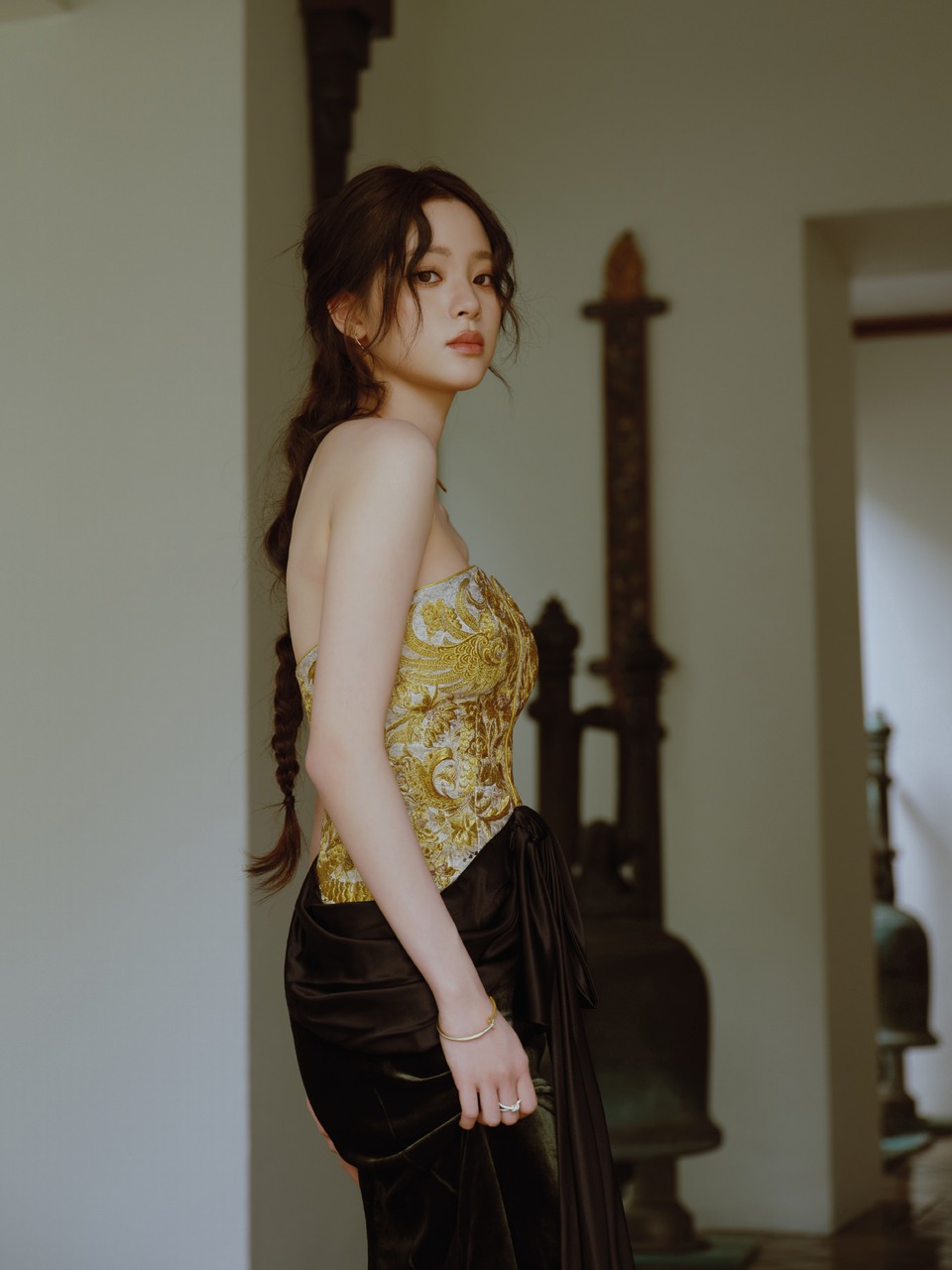 欧阳娜娜衣针绣经典 携一阵「中国风」出发  第7张