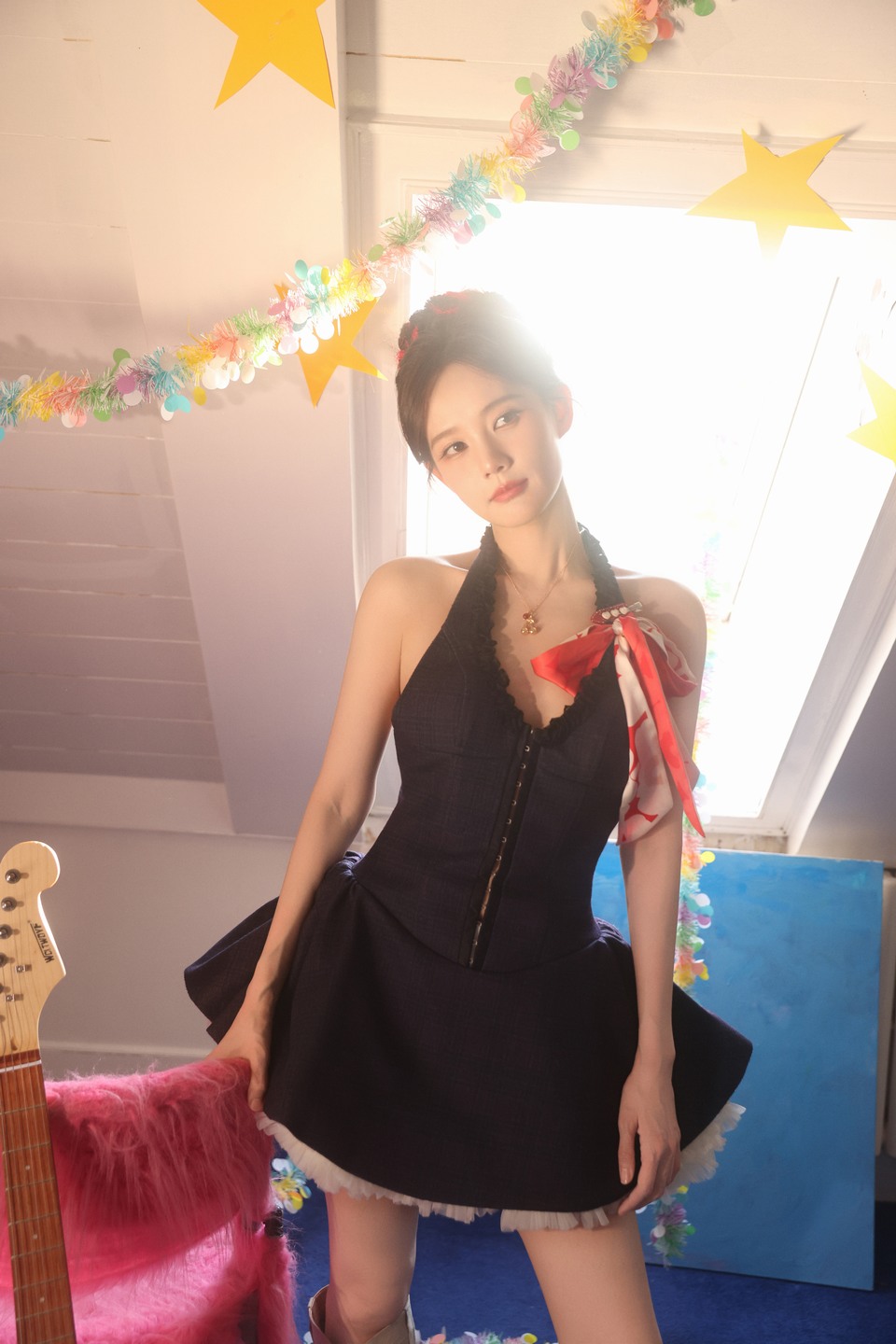 李一桐阳光洒落拨动心弦 纪录出发前的魅力瞬间  第3张