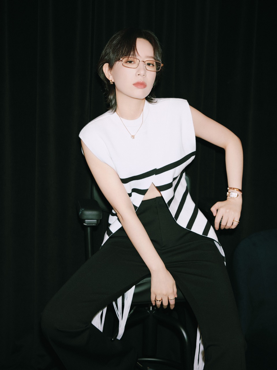 李斯丹妮星河下蓦然回首 是怦然心动的感觉  第9张