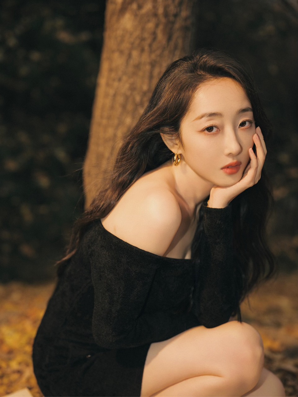 蒋梦婕在最后时机抓住秋天的尾巴 送上秋日明信片  第3张
