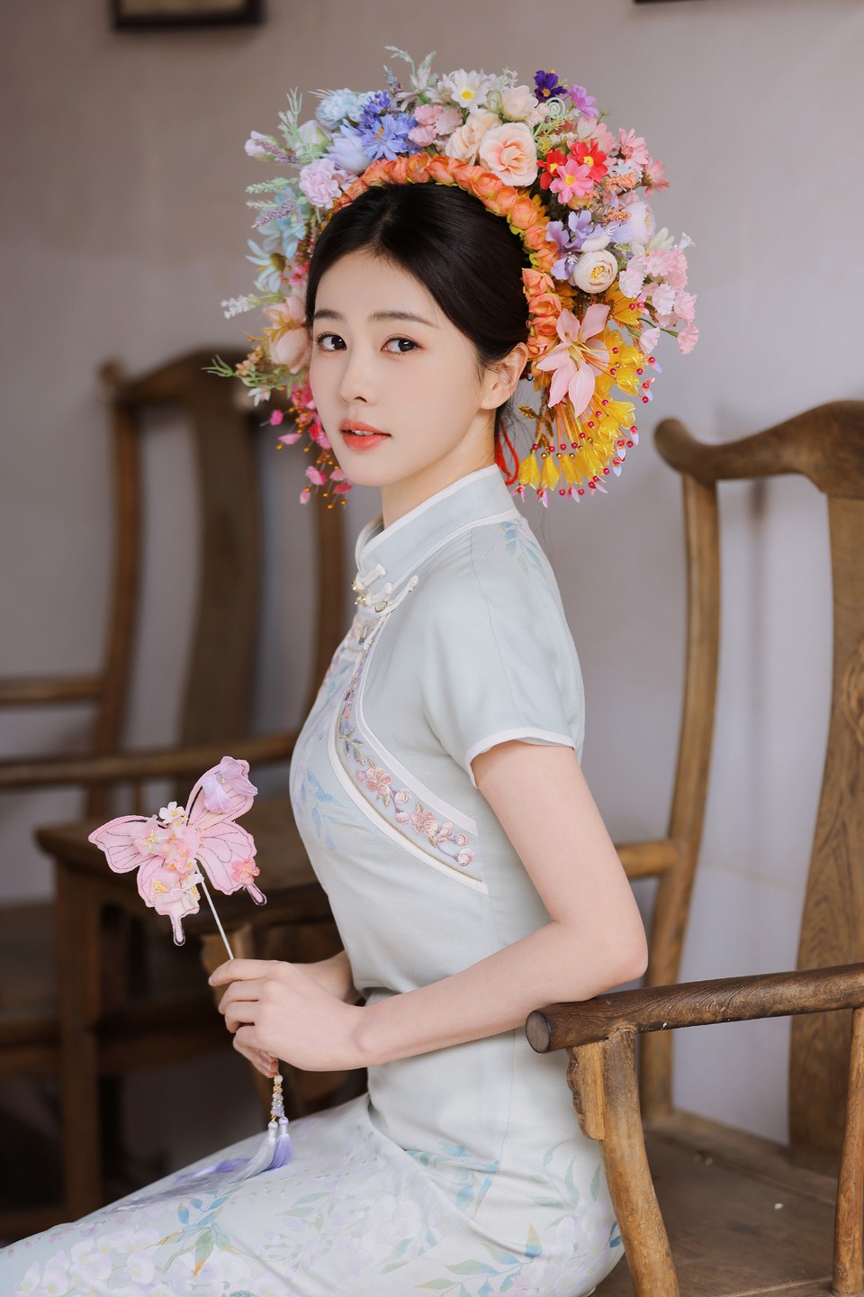 白鹿一念簪花温柔绽放 记录此刻美妙感受怦然心动  第5张