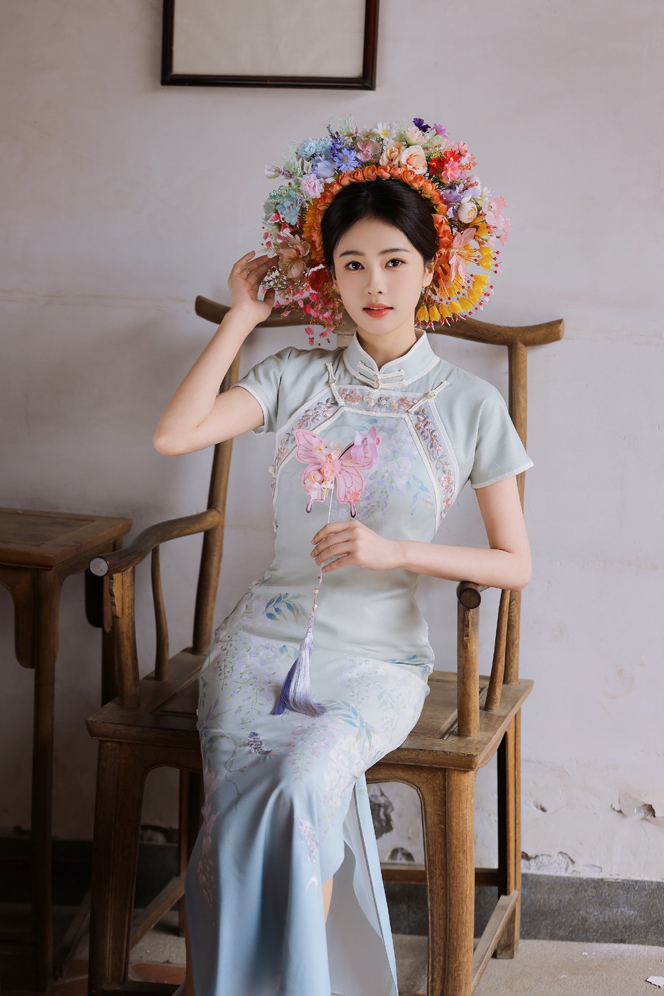 白鹿一念簪花温柔绽放 记录此刻美妙感受怦然心动  第8张