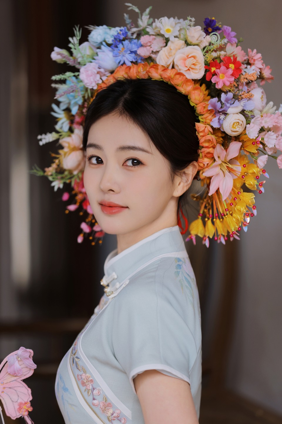 白鹿一念簪花温柔绽放 记录此刻美妙感受怦然心动  第4张