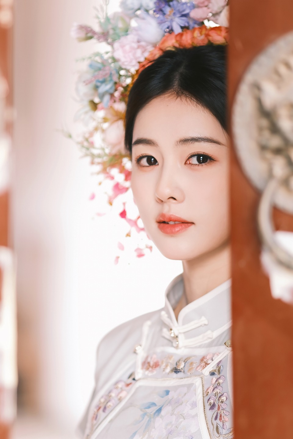 白鹿一念簪花温柔绽放 记录此刻美妙感受怦然心动  第6张