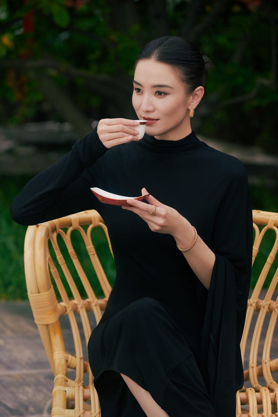 宋佳古风古韵传递东方之美 茶韵绵延共赏盛世茶叙  第2张