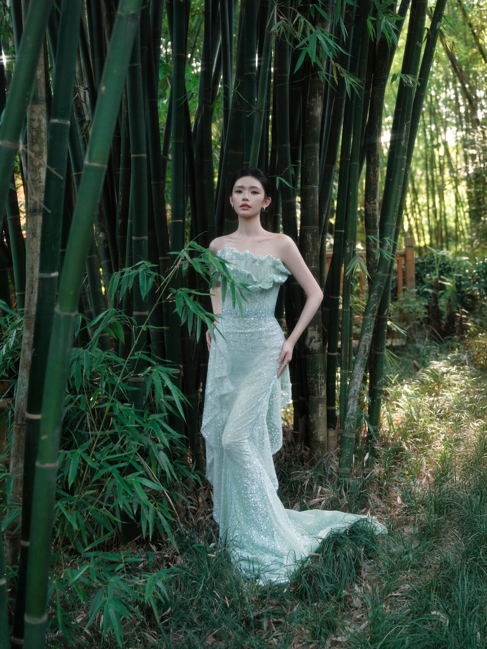 林允绿意舒展沉浮 涤荡缕缕清幽心也随之沉静  第7张