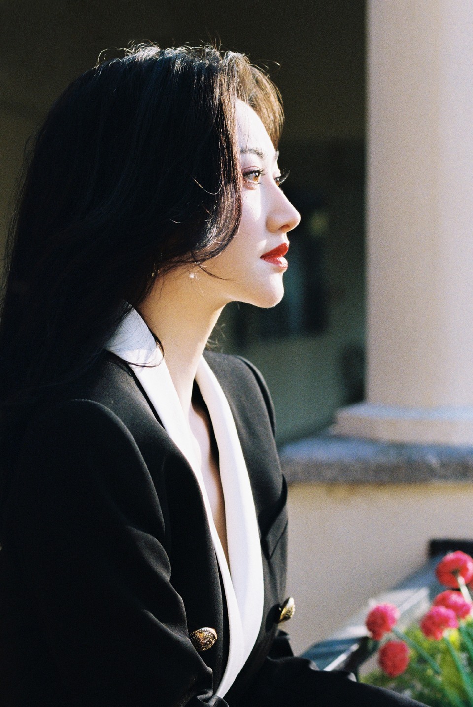 景甜记录夏日夕阳 一同坠入一场炙热的邂逅  第6张