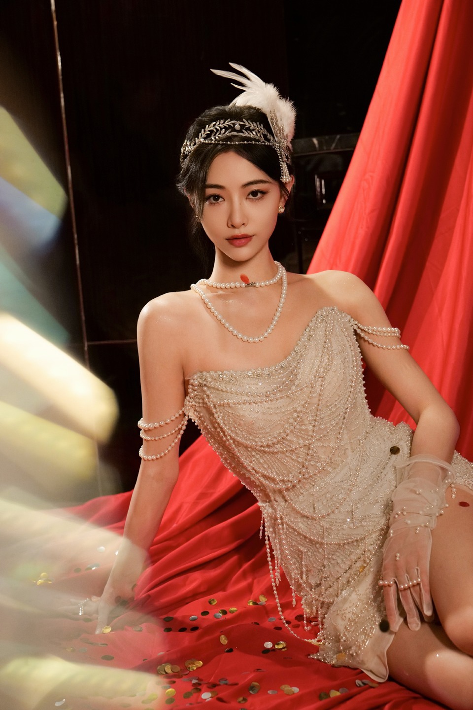 许佳琪月夜珍珠富人 纯洁无暇穿越时空的迷雾