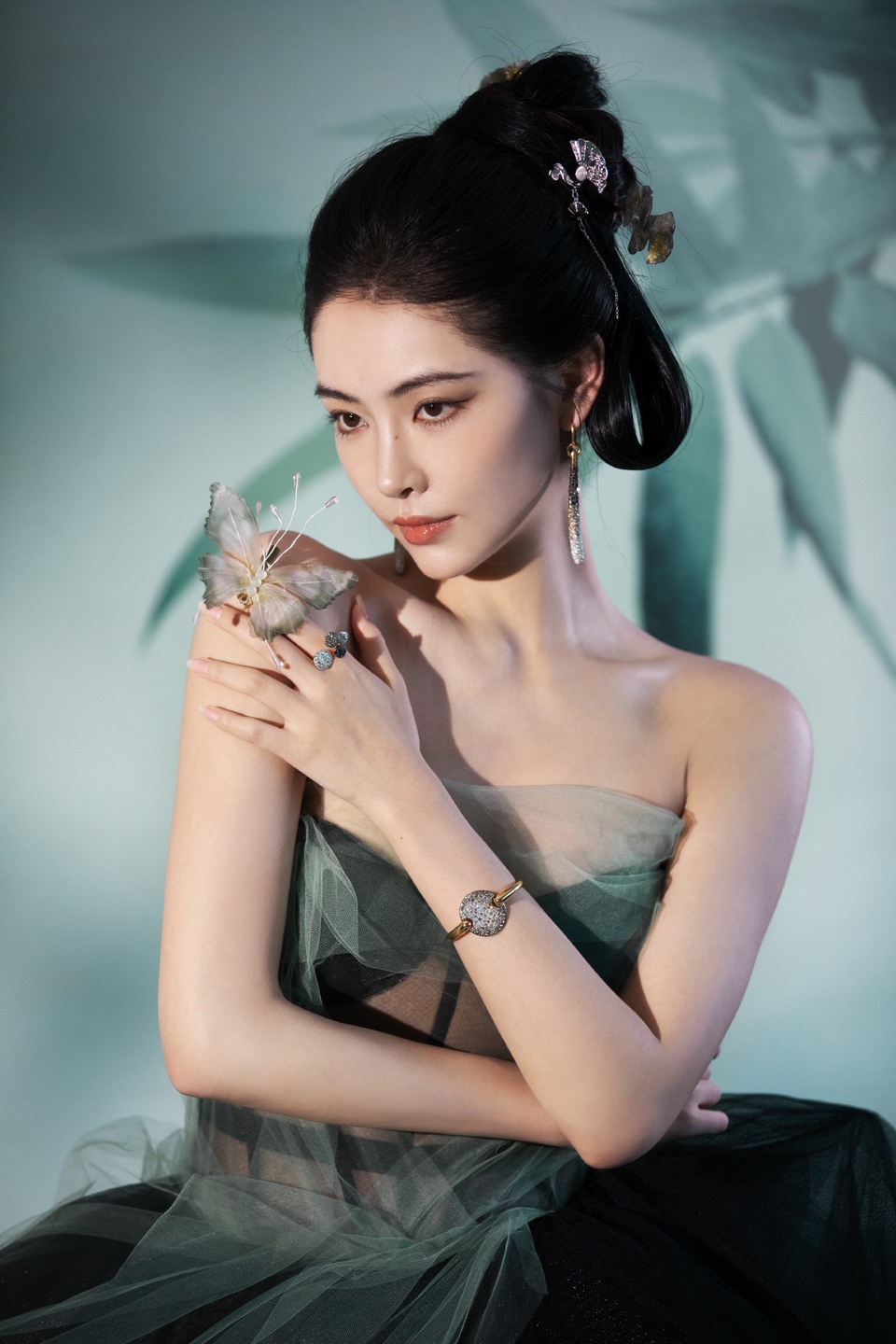 许佳琪以墨为骨以水为肌 每一处晕染勾勒锦衣之华  第7张
