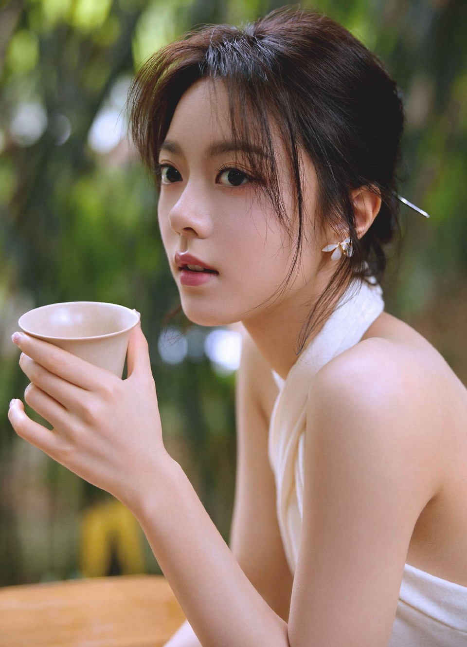 赵今麦竹意新韵夏意弥深 水积荷塘饮茶躲清闲  第11张