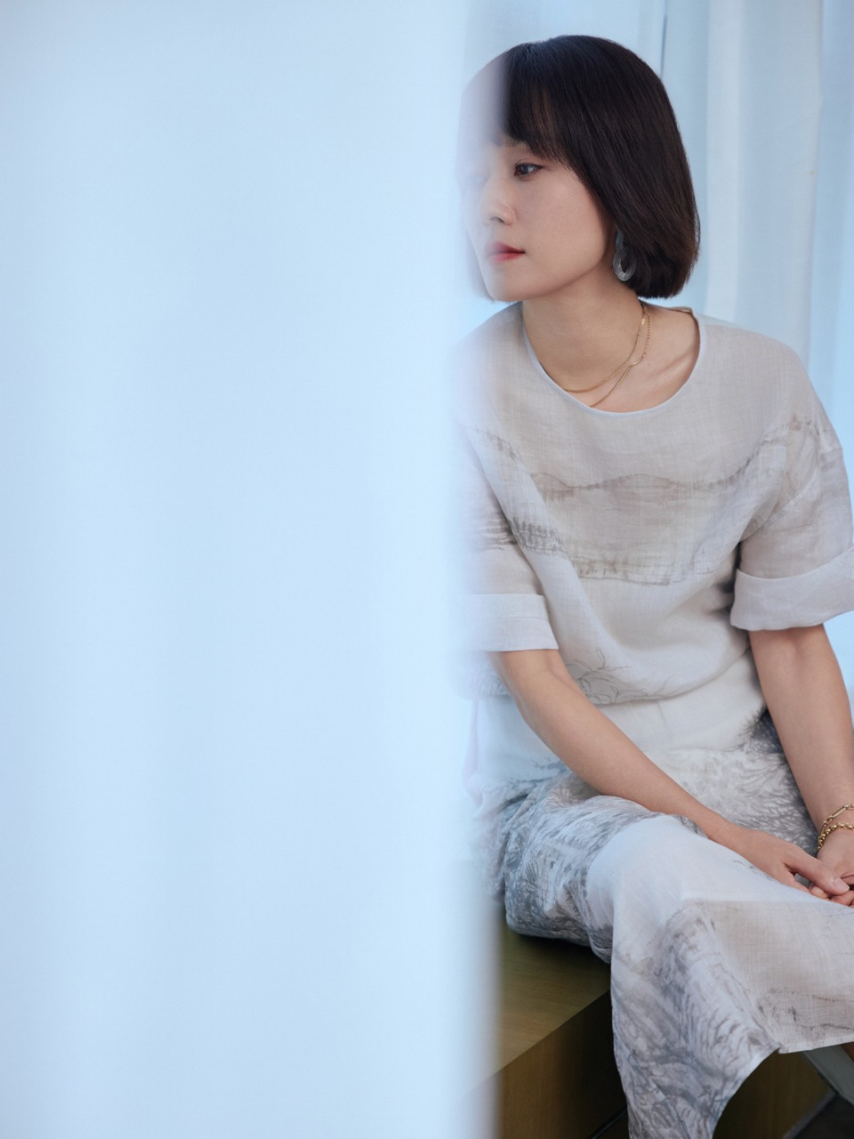 马伊琍春夏花开静享自然 如画如境山水之间  第4张
