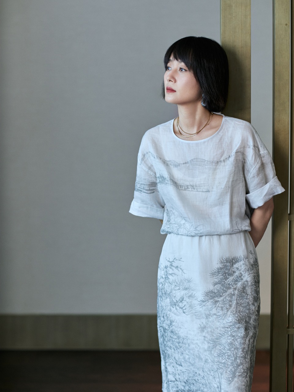 马伊琍春夏花开静享自然 如画如境山水之间  第6张