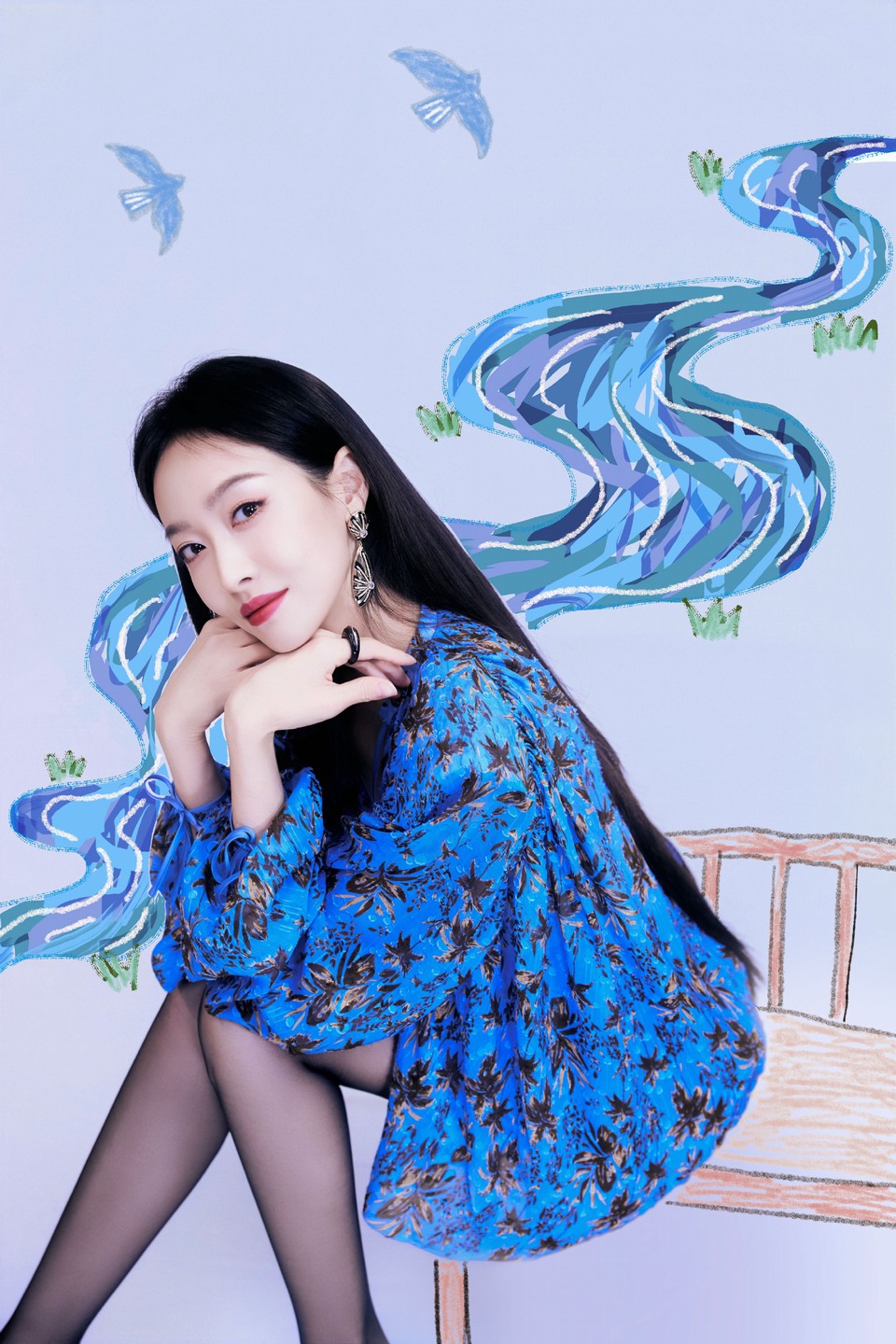 宋茜姐一出现迷倒一片 如此chill看了沦陷